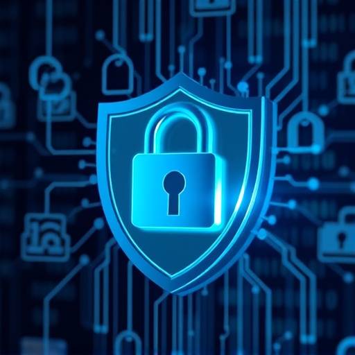 Imagen de protección de datos con un escudo y un candado